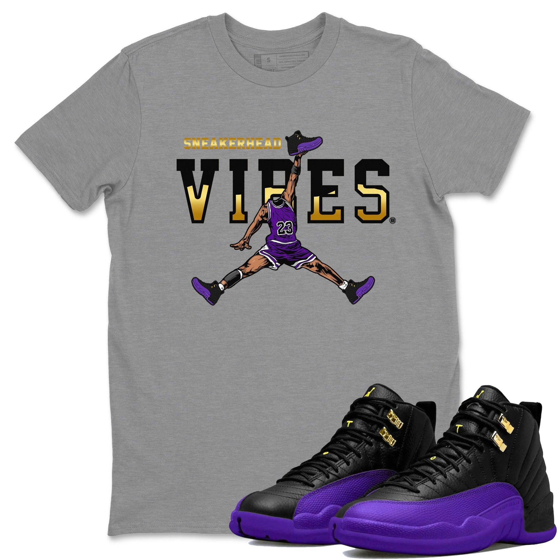 Sneakerhead Vibes Unisex Tops - Air Jordan 12 Field Purple