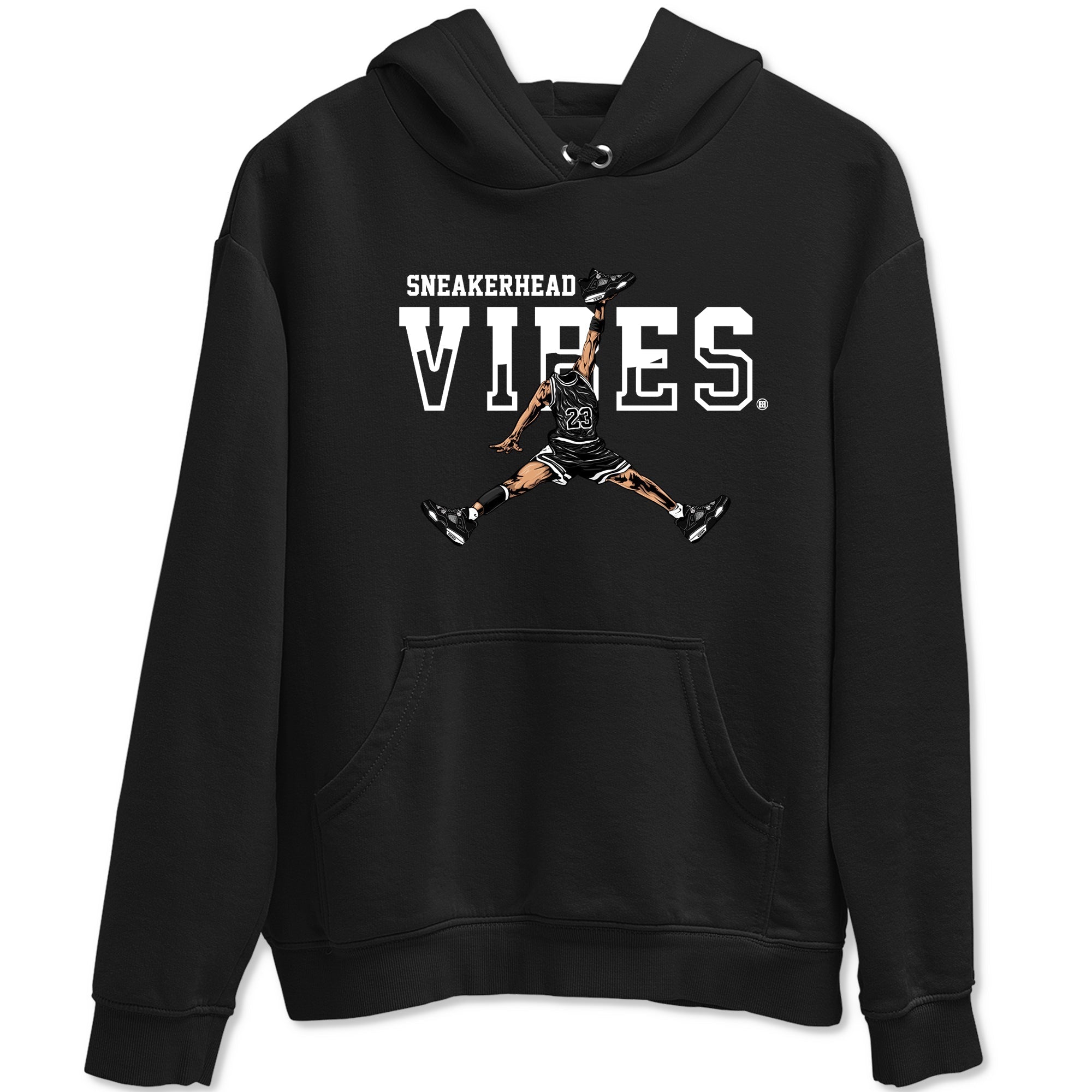Sneakerhead Vibes Sneaker Tees - Air Jordan 4 White Thunder
