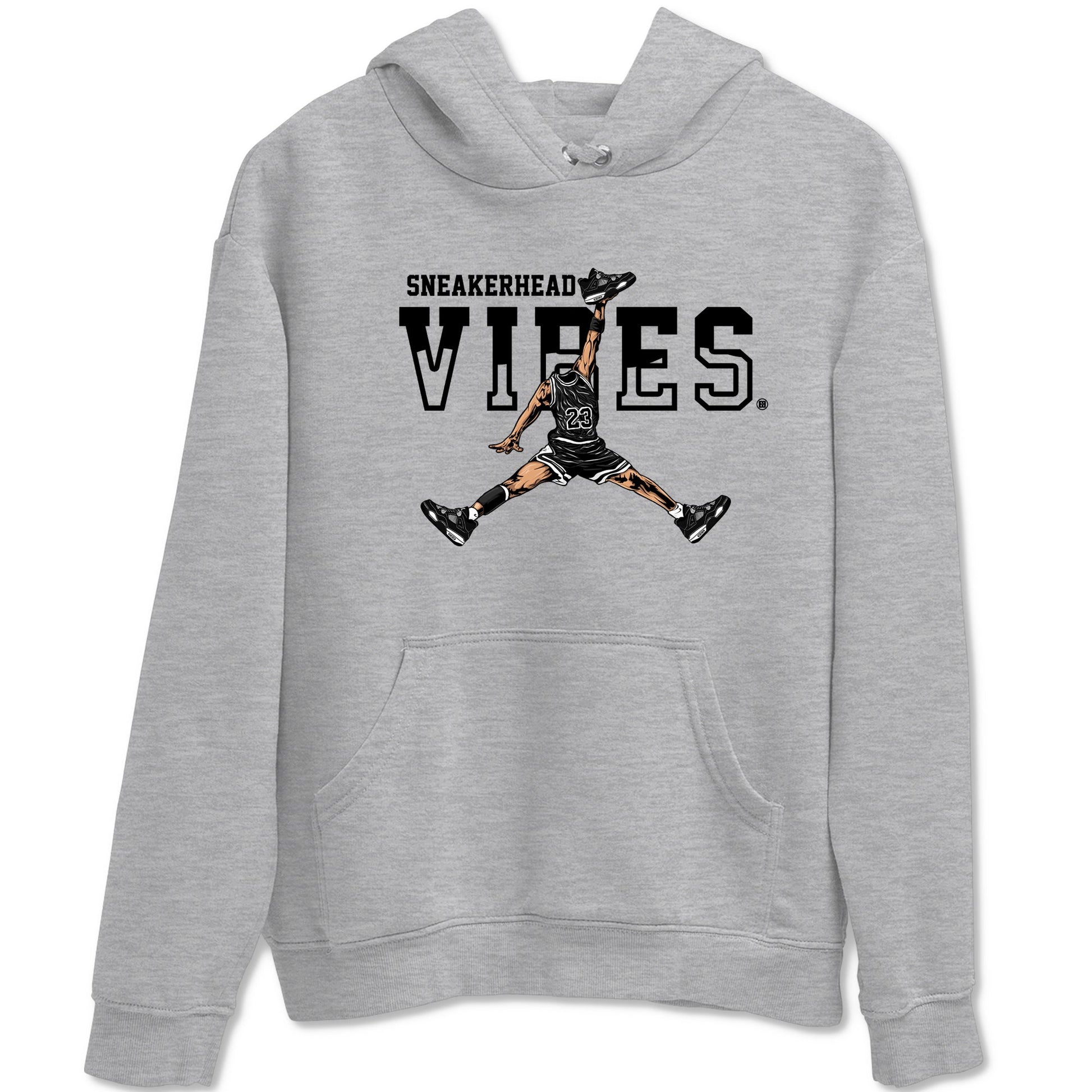 Sneakerhead Vibes Sneaker Tees - Air Jordan 4 White Thunder