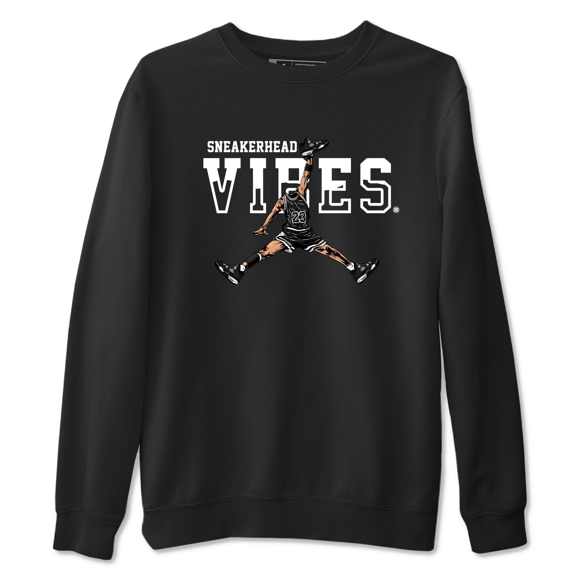 Sneakerhead Vibes Sneaker Tees - Air Jordan 4 White Thunder