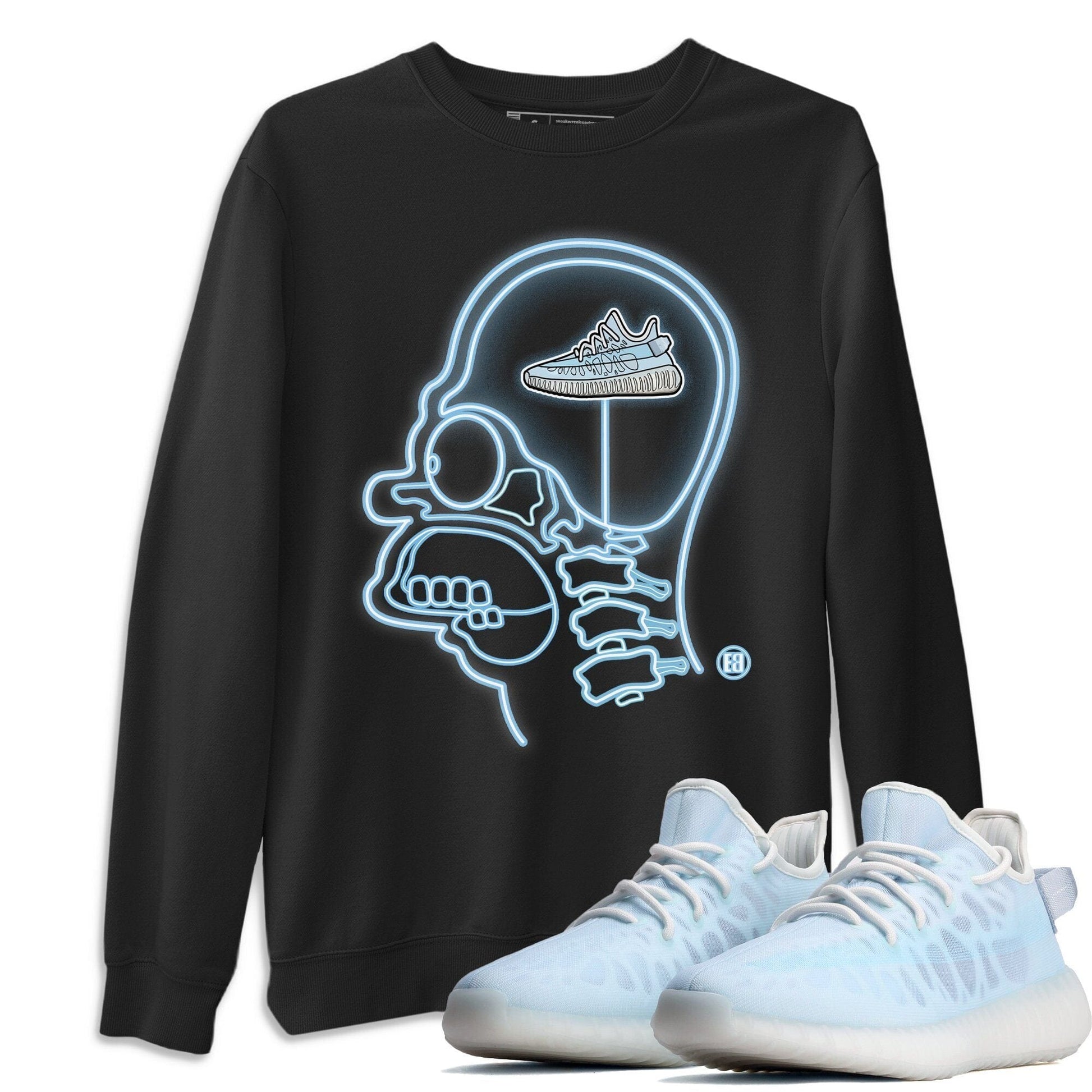 Sneakerhead Xray Unisex Tops - Yeezy 350 Mono Ice