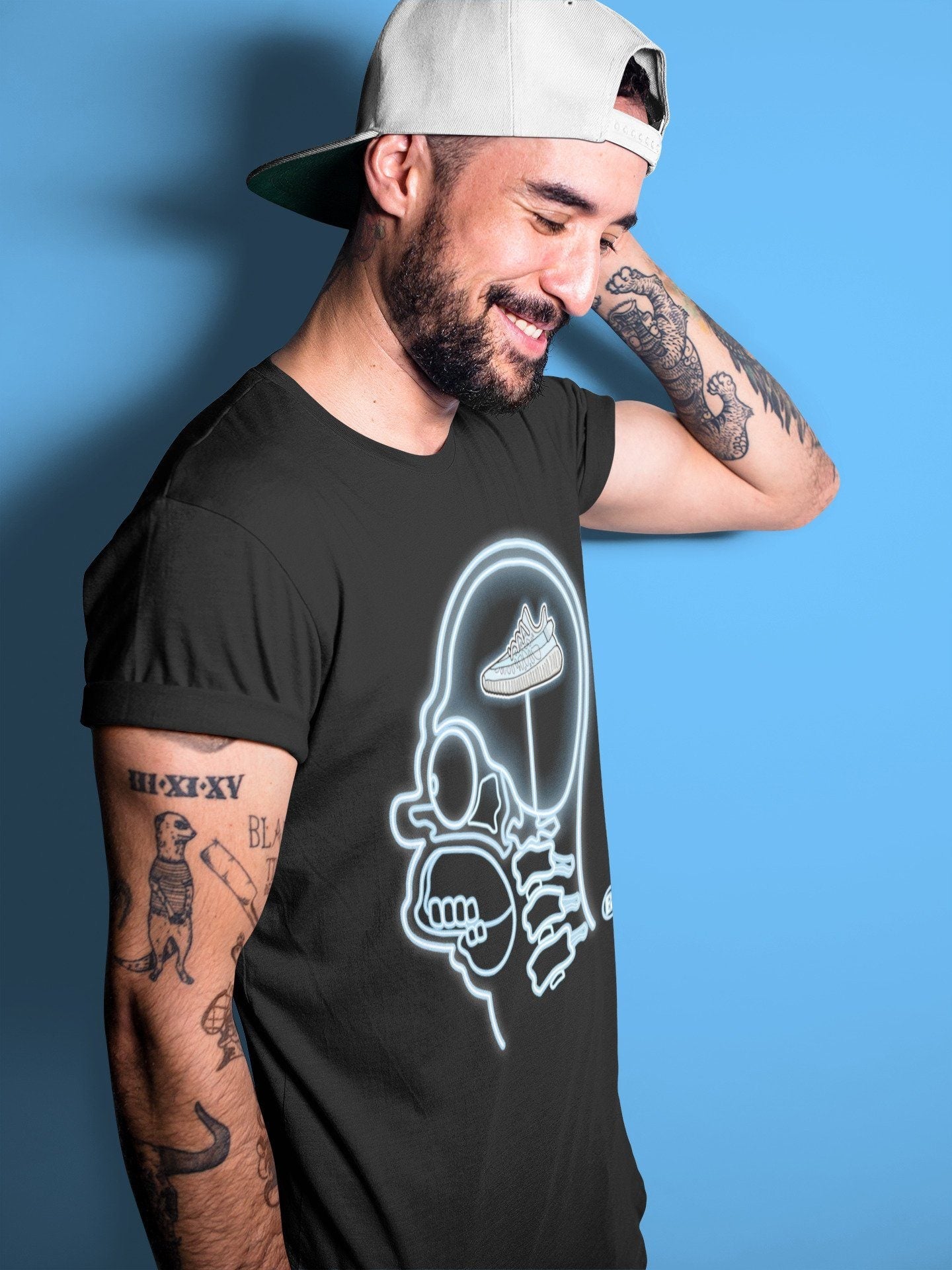 Sneakerhead Xray Unisex Tops - Yeezy 350 Mono Ice