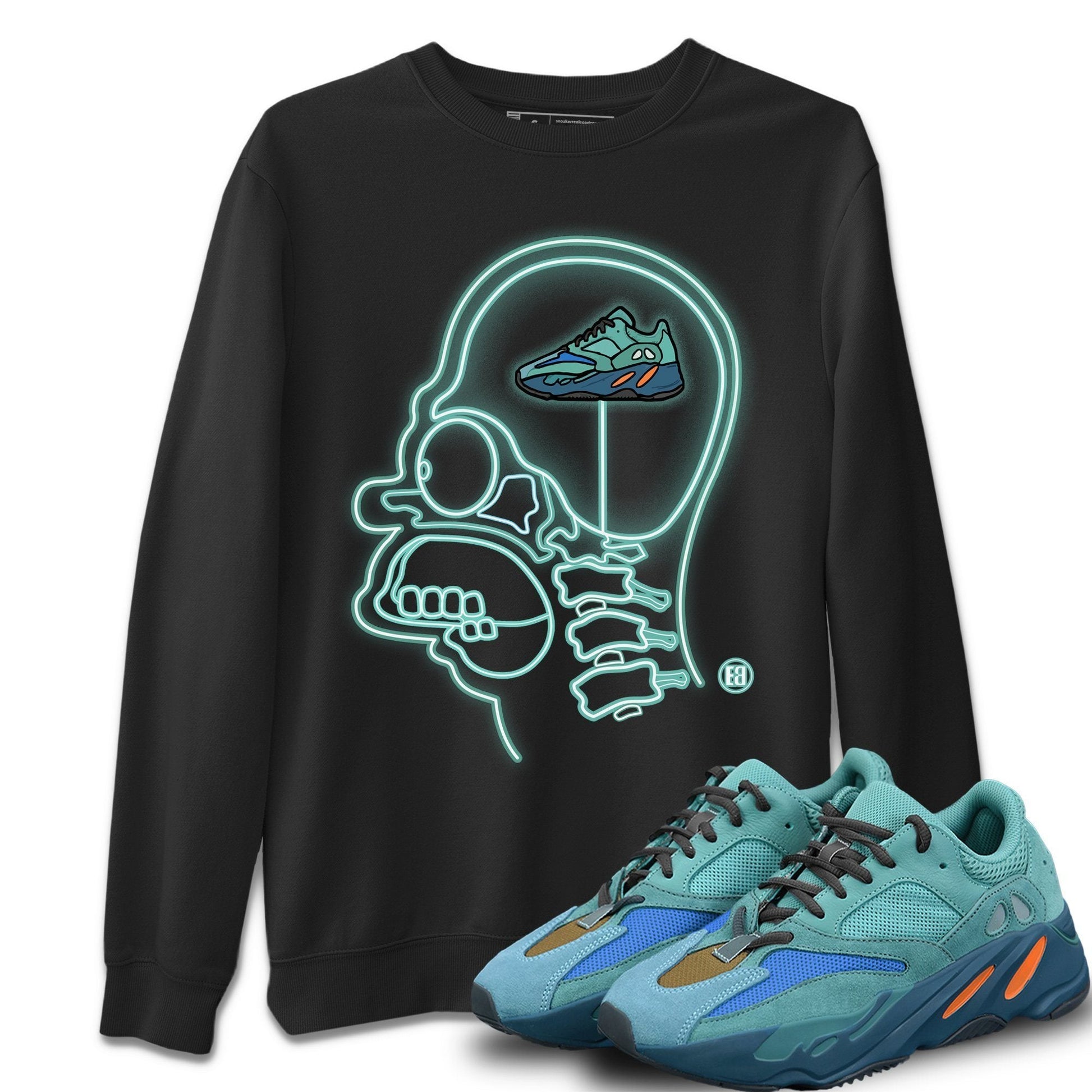 Sneakerhead XRay Unisex Tops - Yeezy 700 Faded Azure