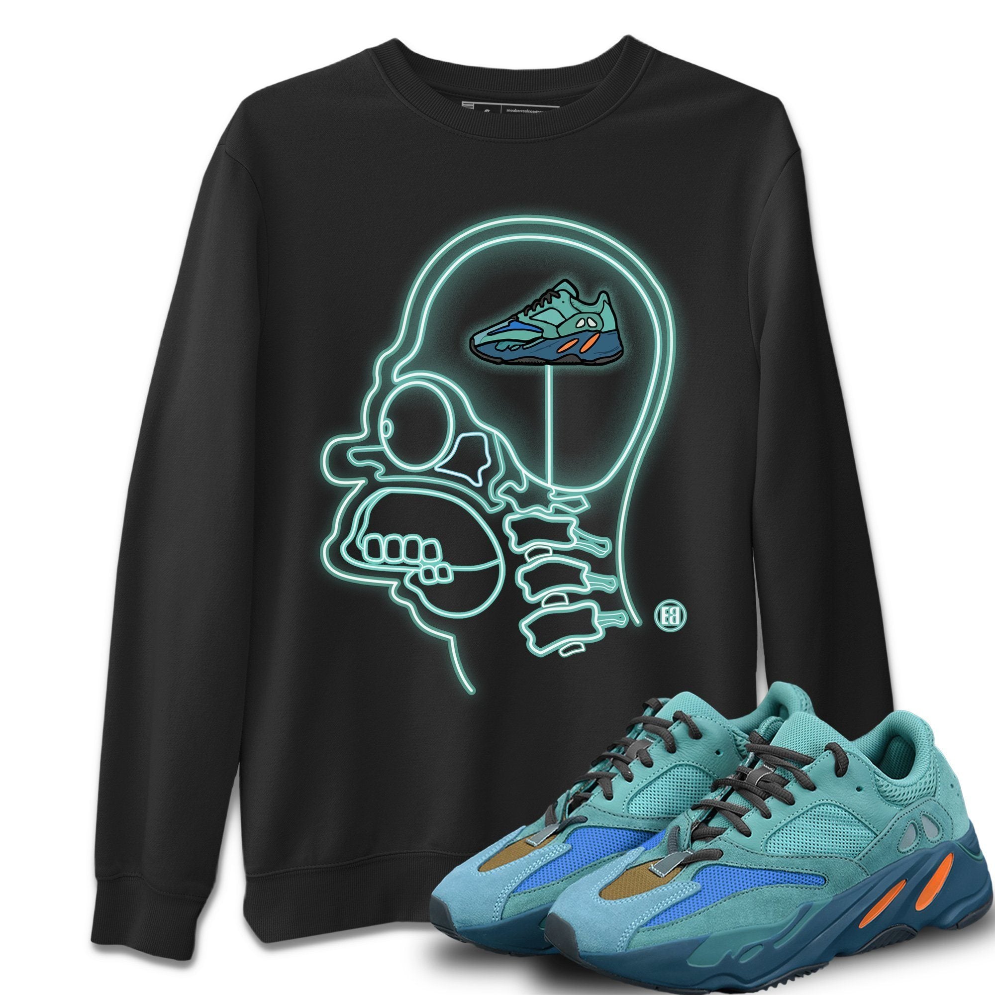 Sneakerhead XRay Unisex Tops - Yeezy 700 Faded Azure