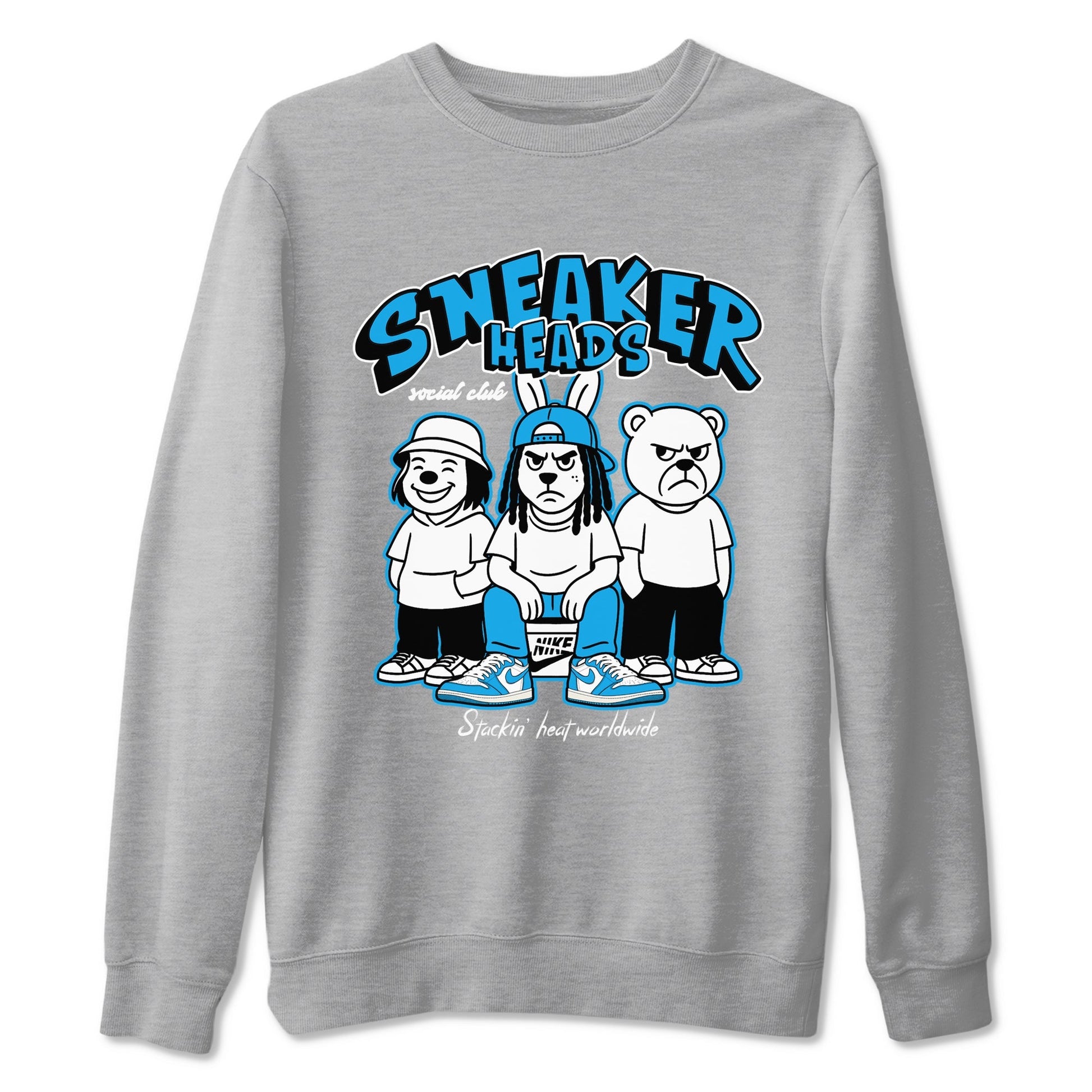 Sneakerheads Social Club Sneaker Tees - Air Jordan 1 UNC reimagined
