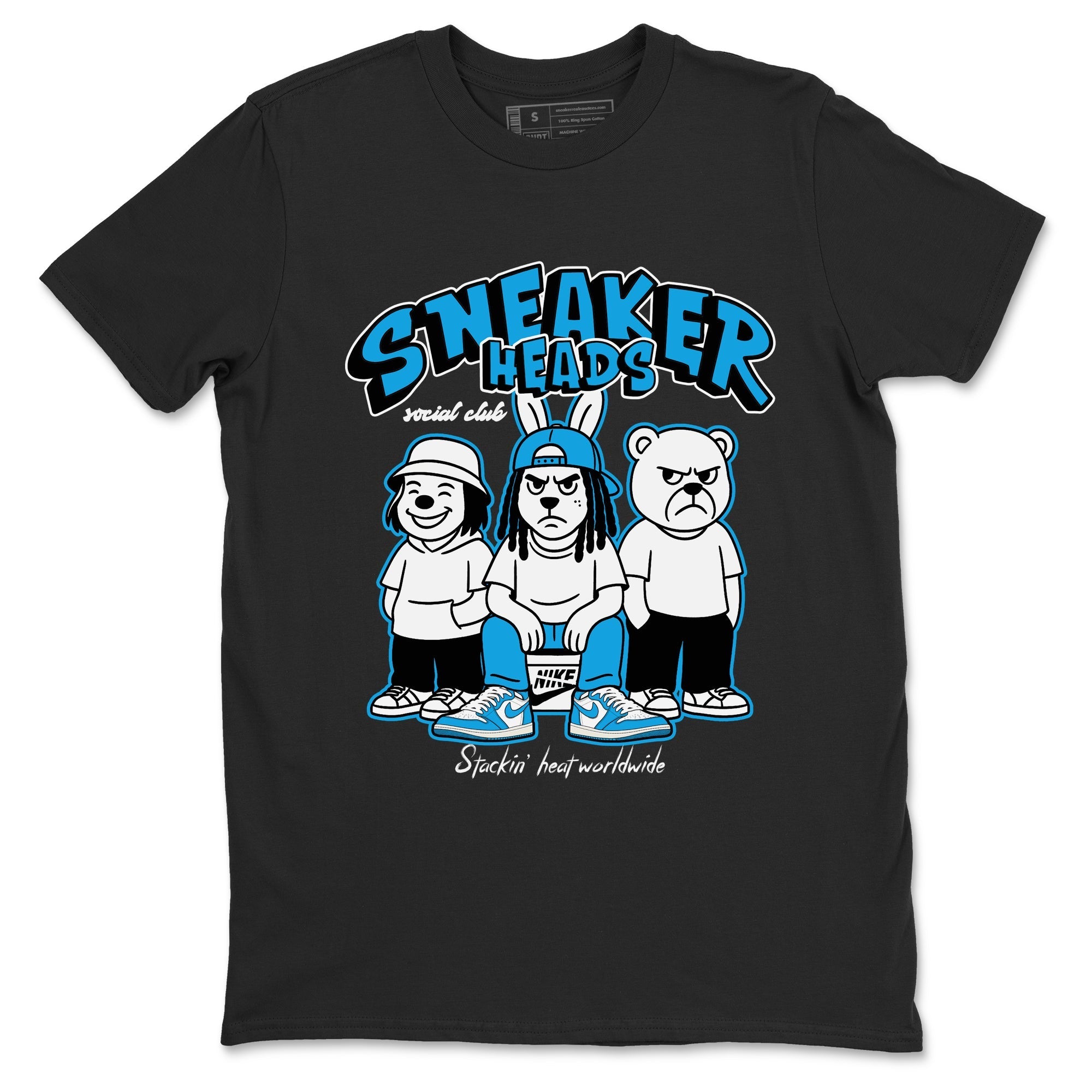 Sneakerheads Social Club Sneaker Tees - Air Jordan 1 UNC reimagined