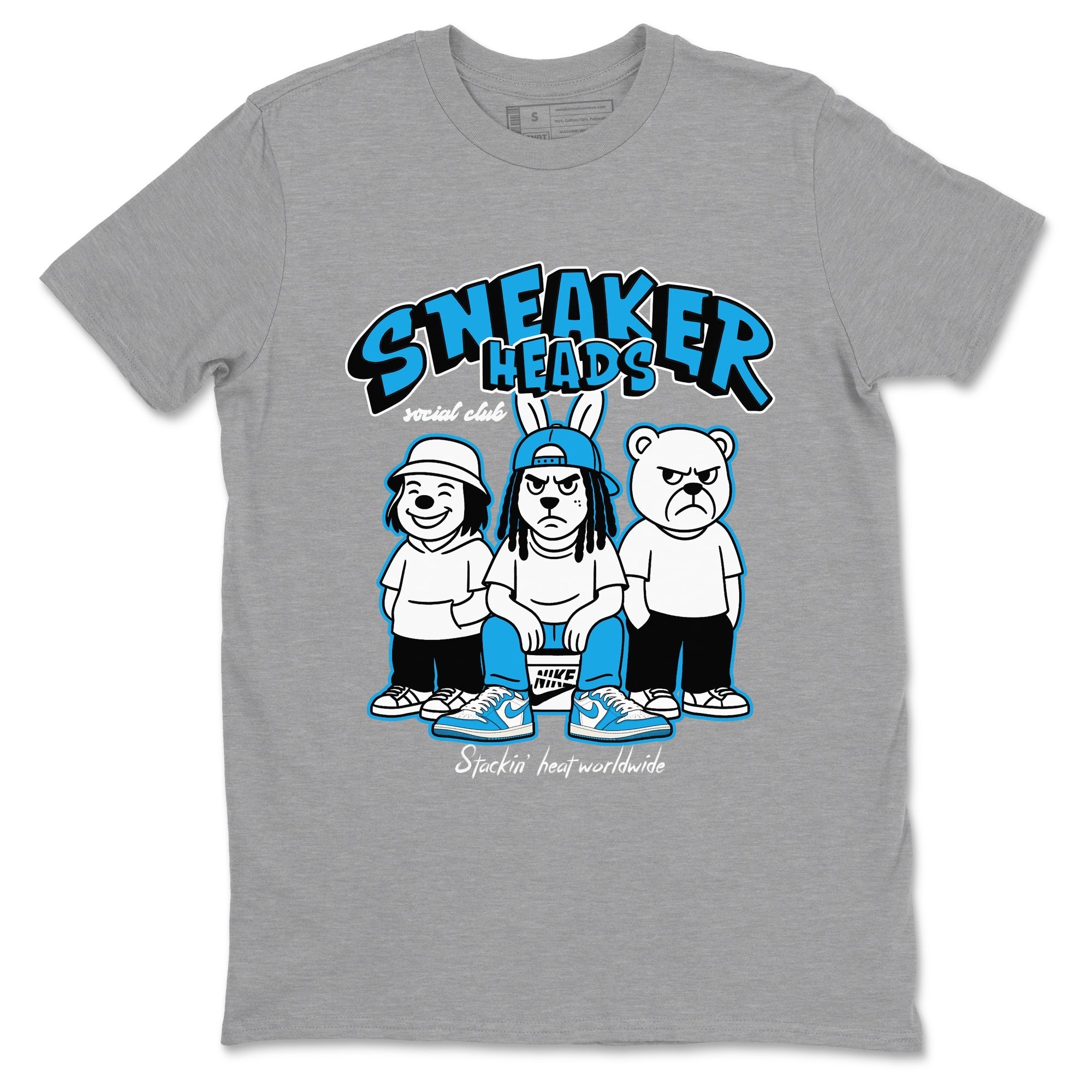 Sneakerheads Social Club Sneaker Tees - Air Jordan 1 UNC reimagined