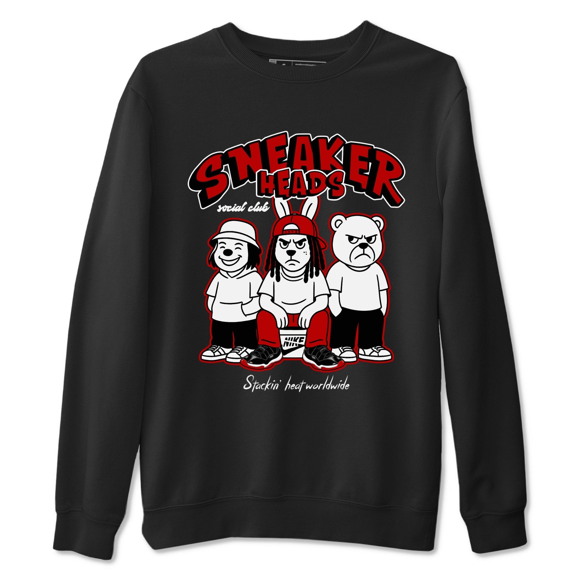 Sneakerheads Social Club Sneaker Tees - Air Jordan 11 Bred