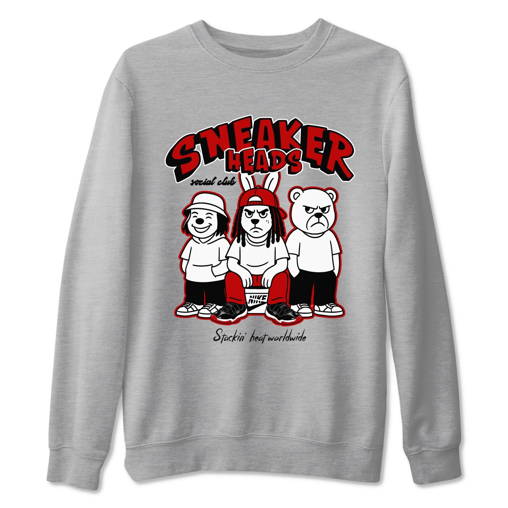 Sneakerheads Social Club Sneaker Tees - Air Jordan 11 Bred