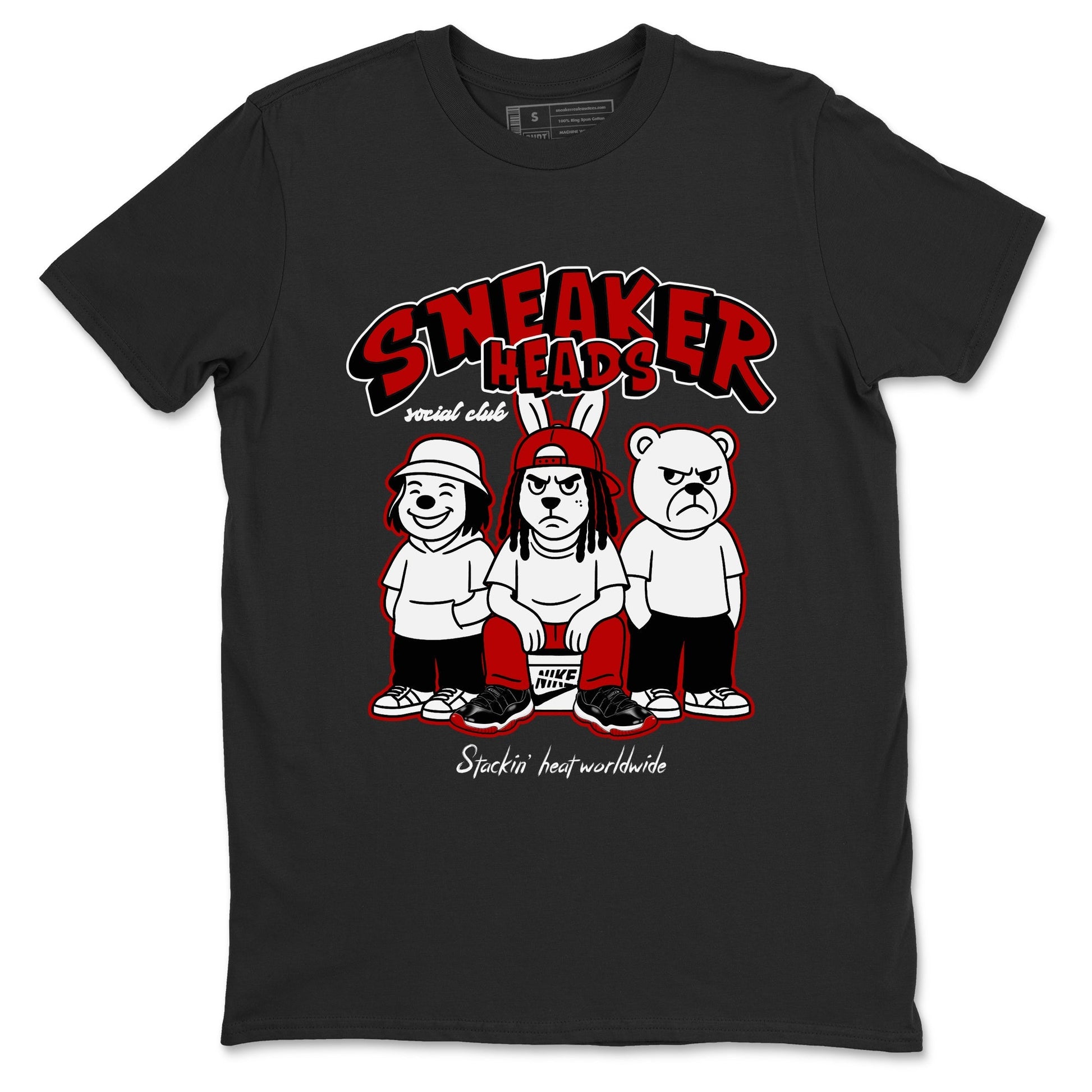 Sneakerheads Social Club Sneaker Tees - Air Jordan 11 Bred