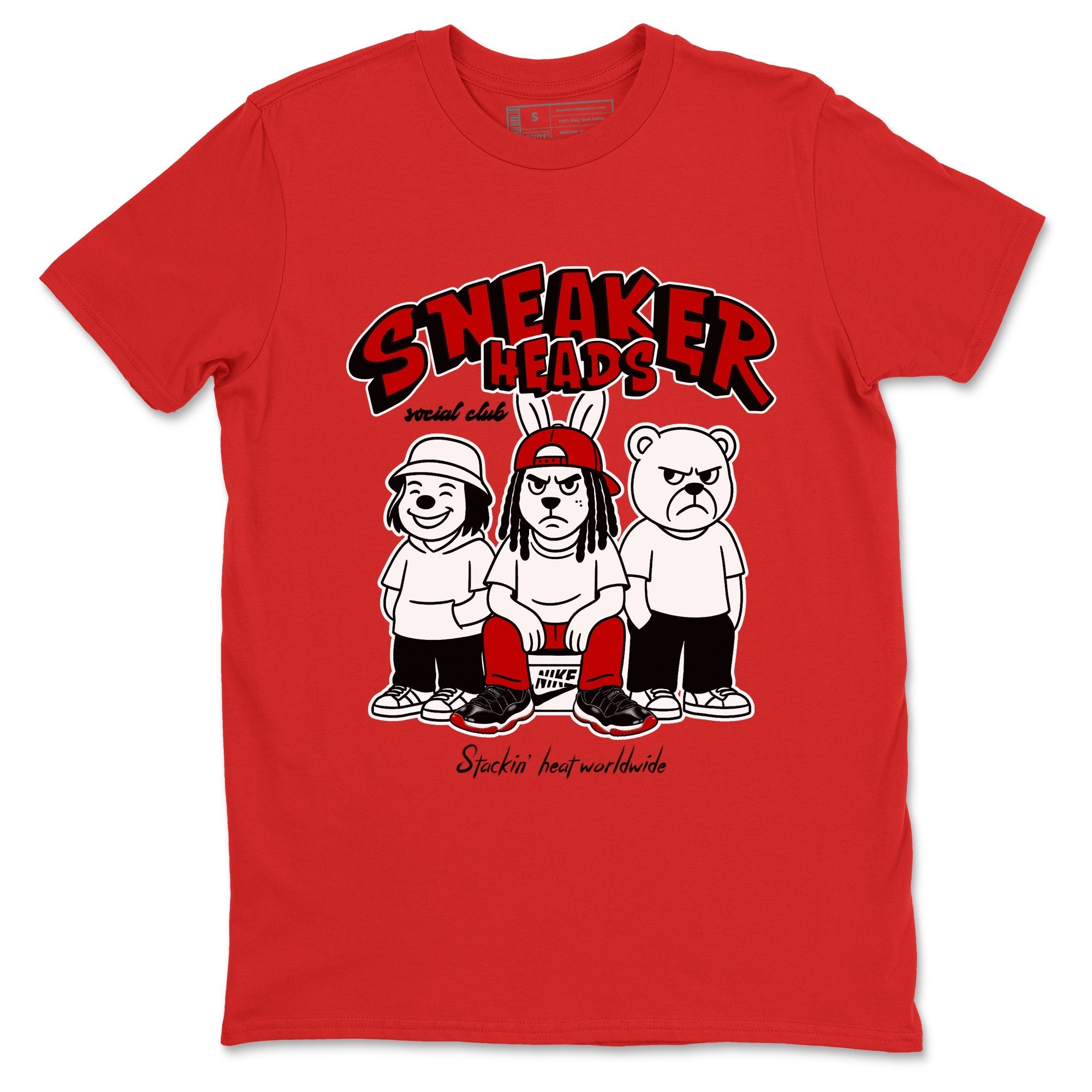 Sneakerheads Social Club Sneaker Tees - Air Jordan 11 Bred