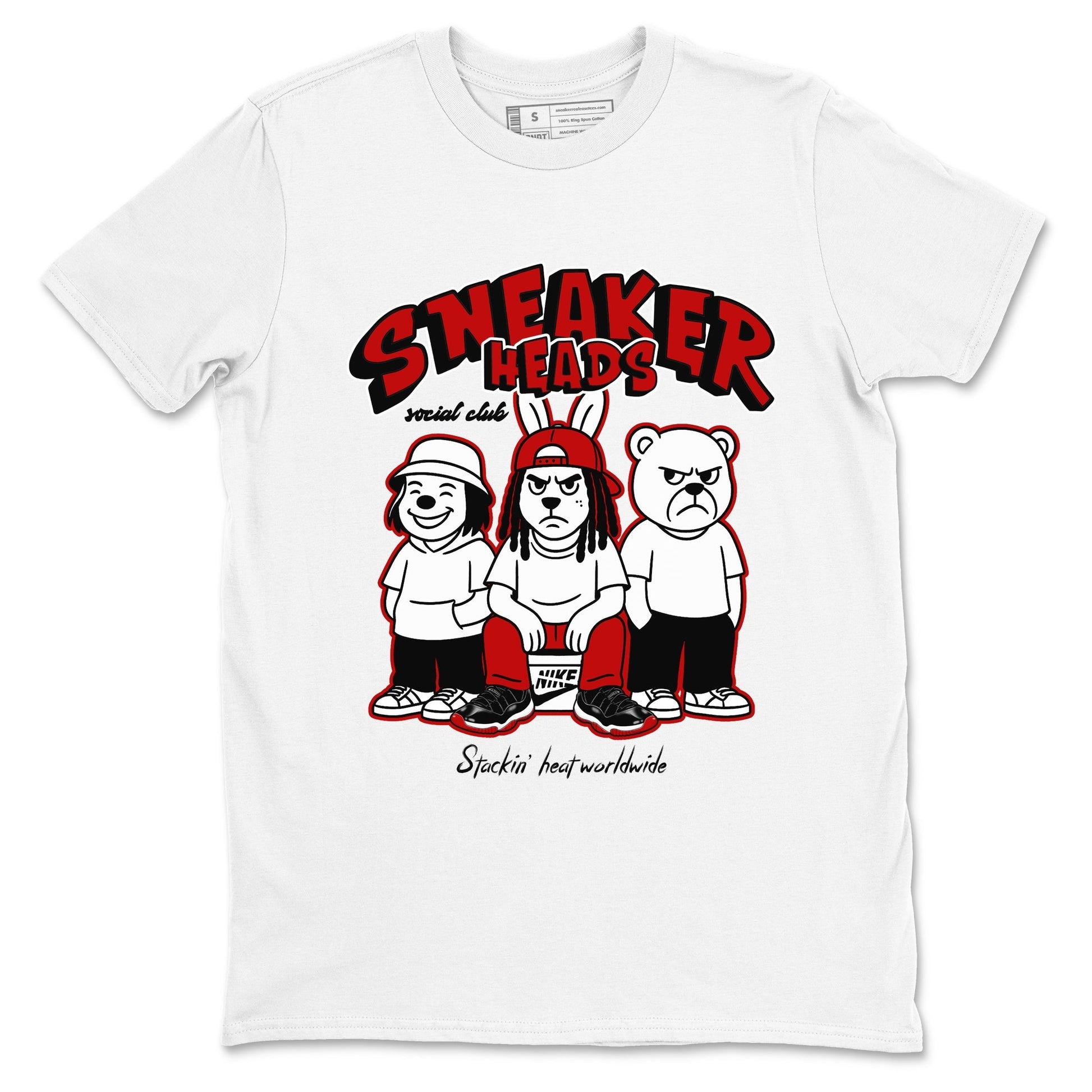 Sneakerheads Social Club Sneaker Tees - Air Jordan 11 Bred