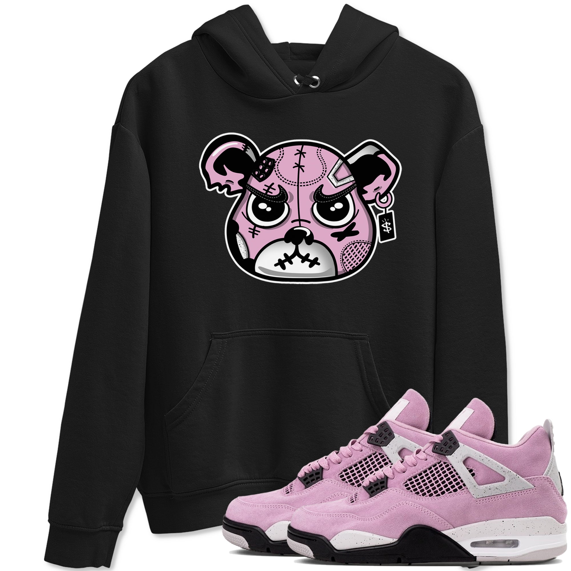 Sneakers Bear Face Sneaker Tees - Air Jordan 4 Orchid
