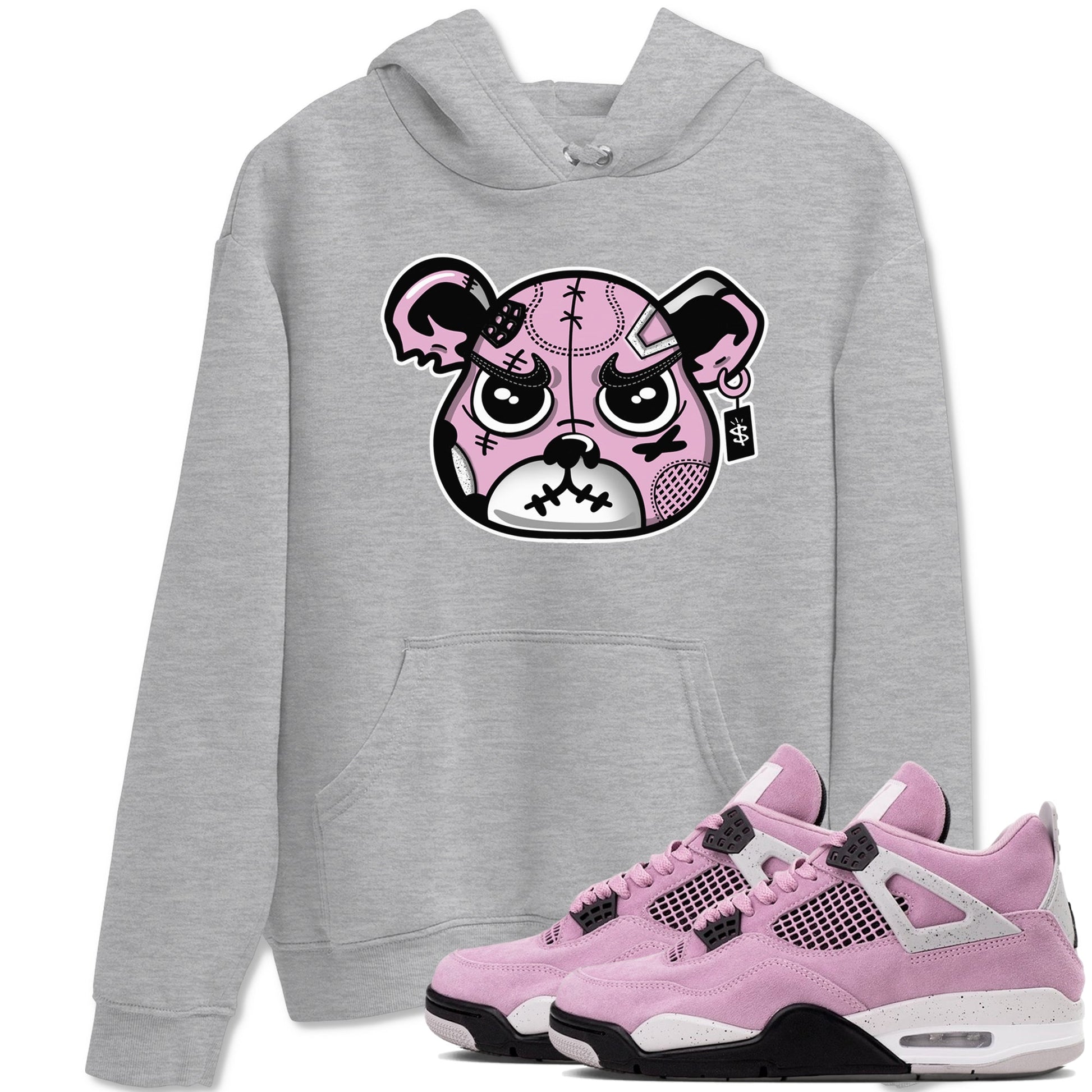 Sneakers Bear Face Sneaker Tees - Air Jordan 4 Orchid