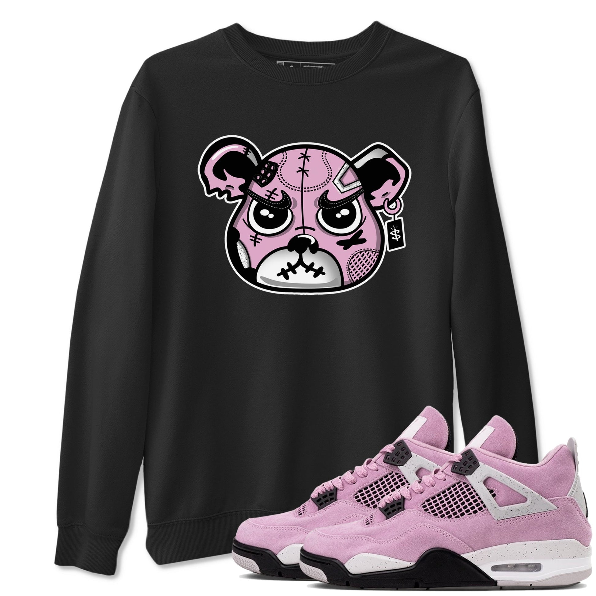 Sneakers Bear Face Sneaker Tees - Air Jordan 4 Orchid