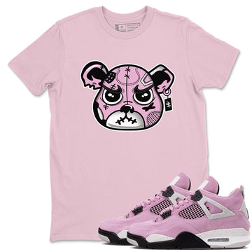 Sneakers Bear Face Sneaker Tees - Air Jordan 4 Orchid
