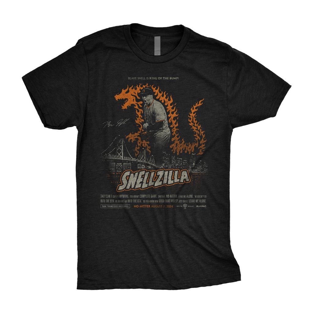 Snellzilla No-Hitter T-Shirt