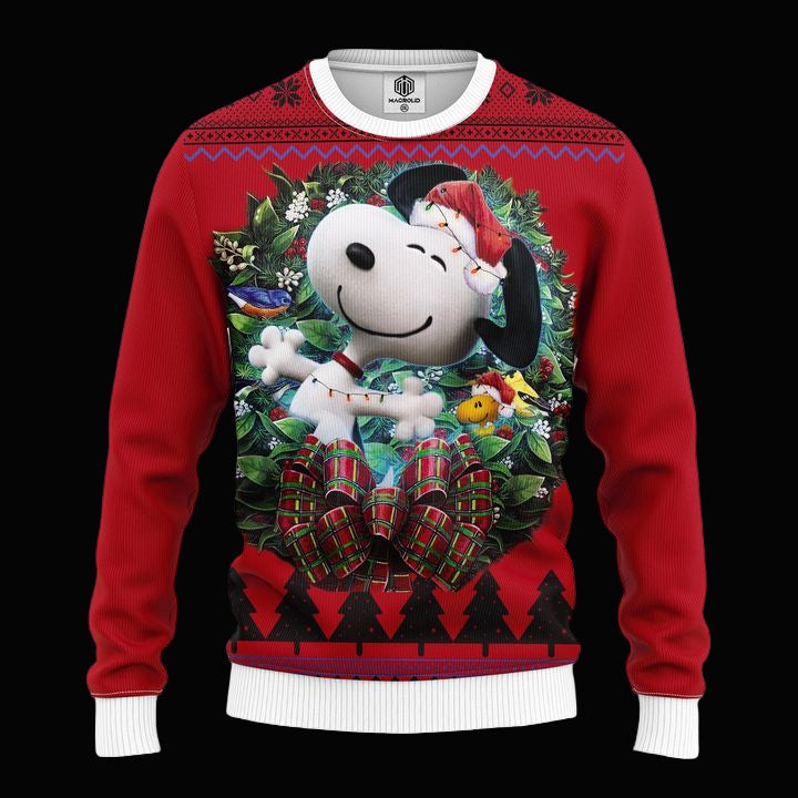 Snoopy In Peanuts Noel Mc Ugly Christmas Sweater Thanksgiving Gift ? Usalast