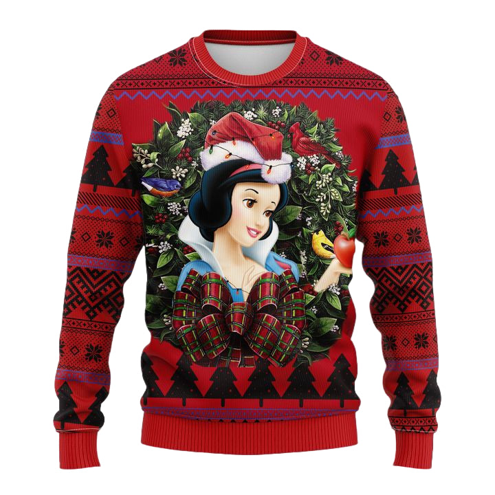 Snow White Princess Noel Mc Ugly Christmas Sweater Thanksgiving Gift ? Usalast