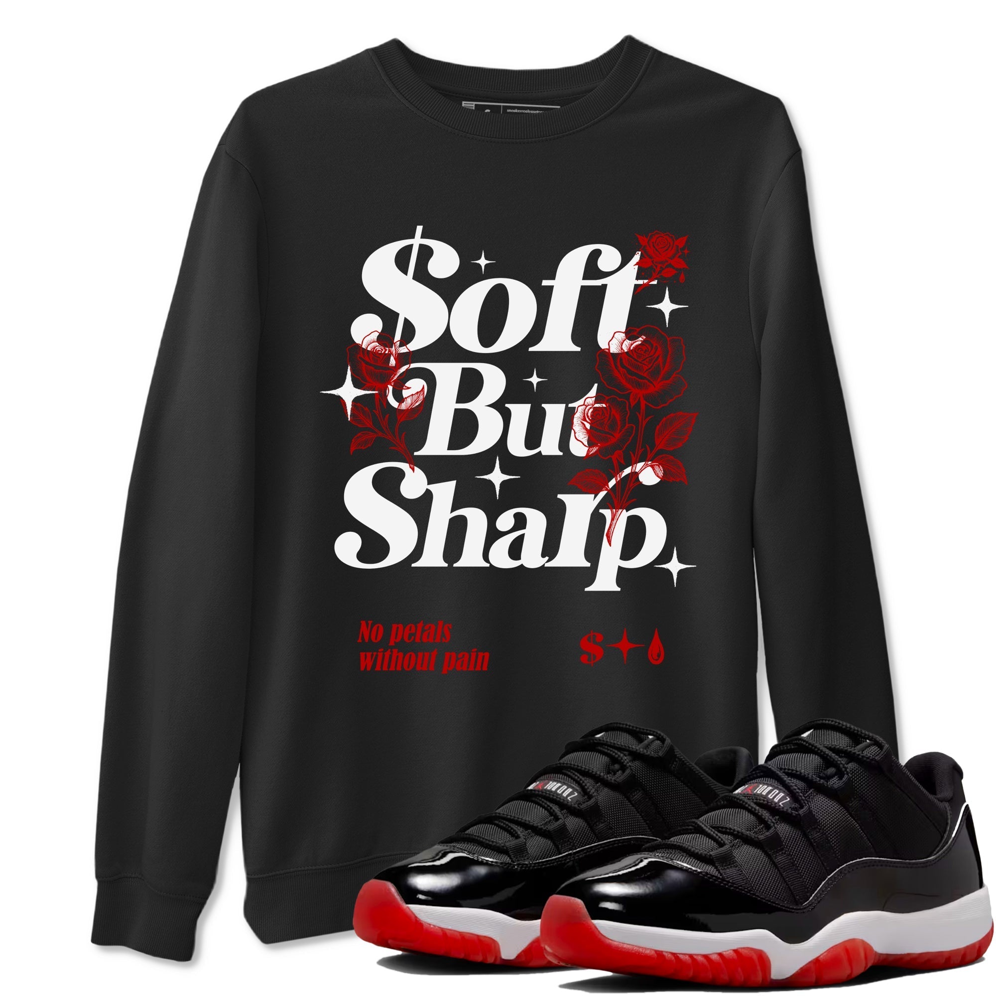 Soft but Sharp Sneaker Tees - Air Jordan 11 Bred