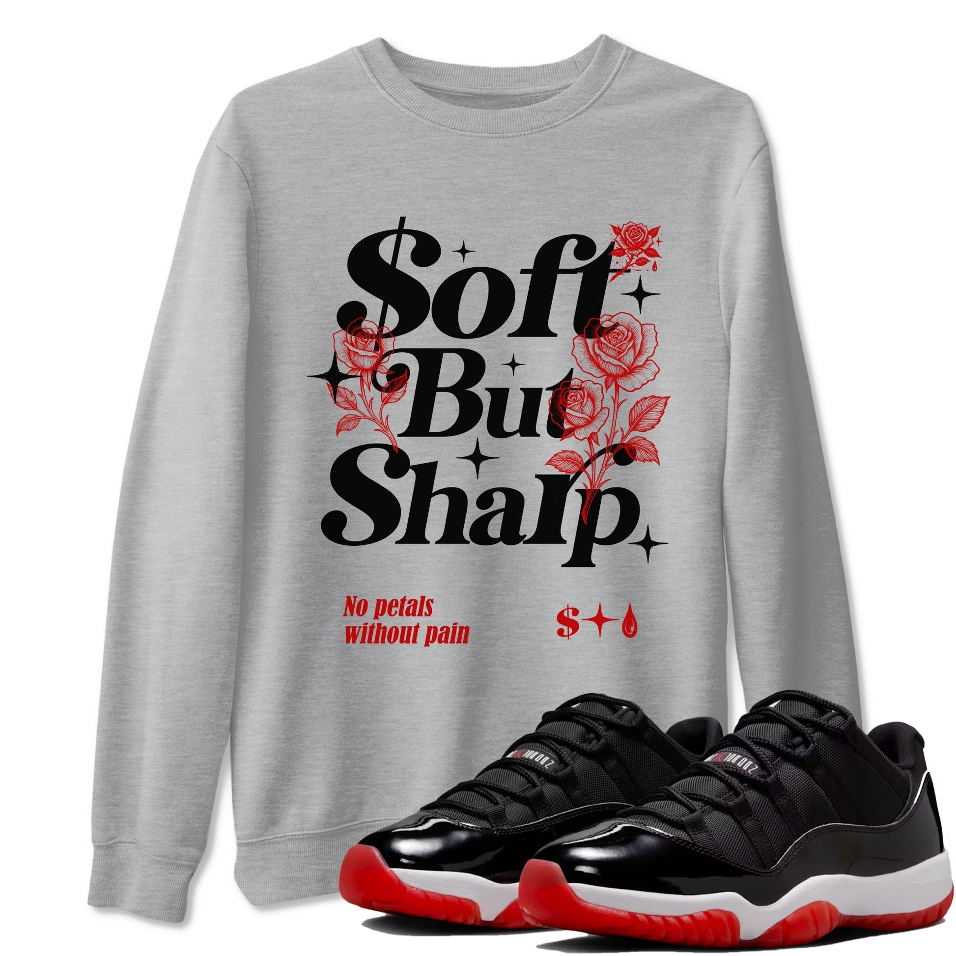 Soft but Sharp Sneaker Tees - Air Jordan 11 Bred
