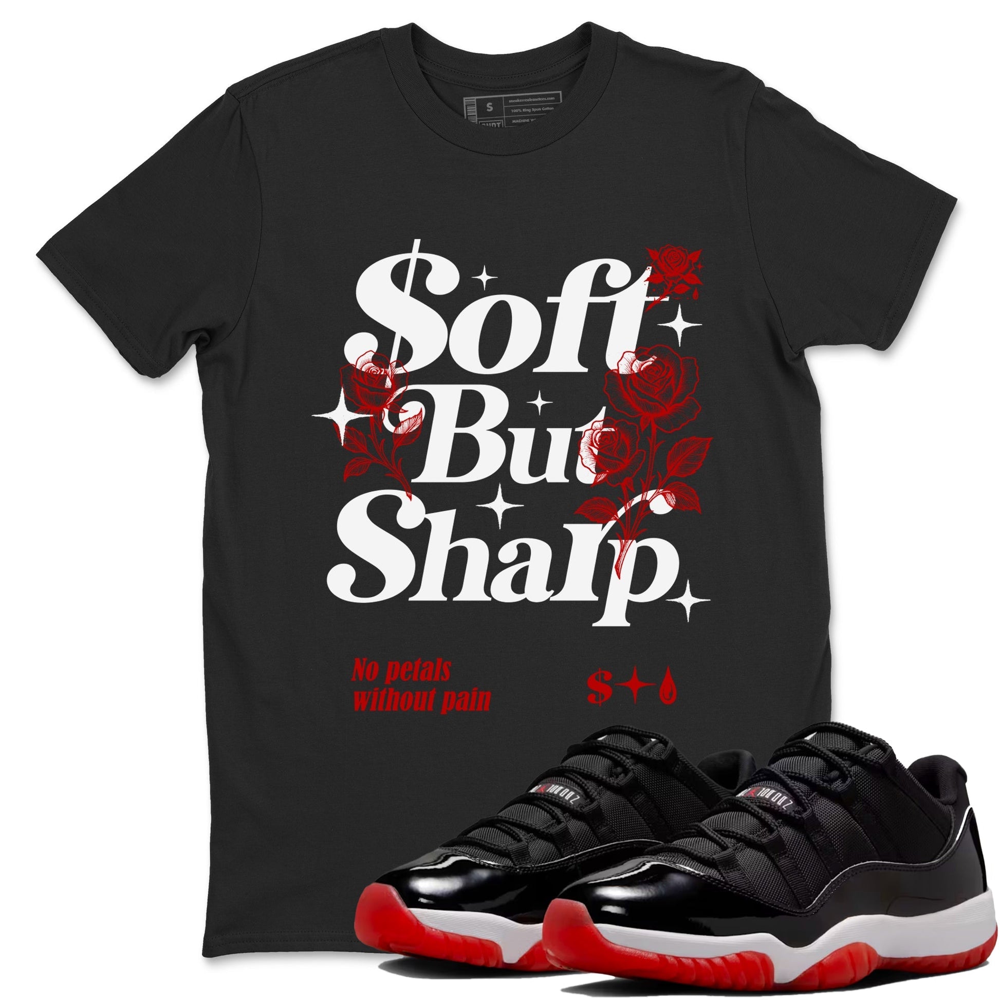 Soft but Sharp Sneaker Tees - Air Jordan 11 Bred