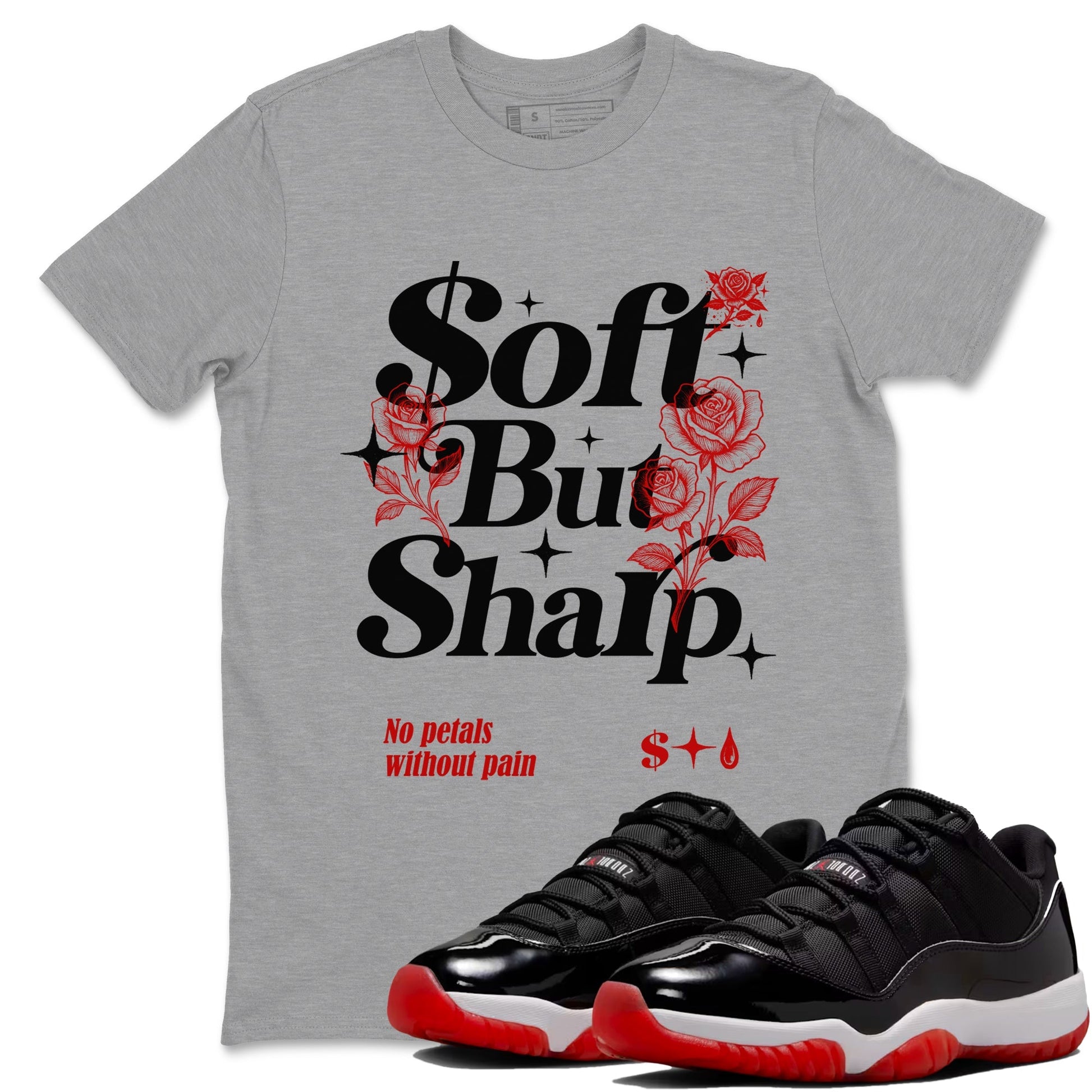 Soft but Sharp Sneaker Tees - Air Jordan 11 Bred