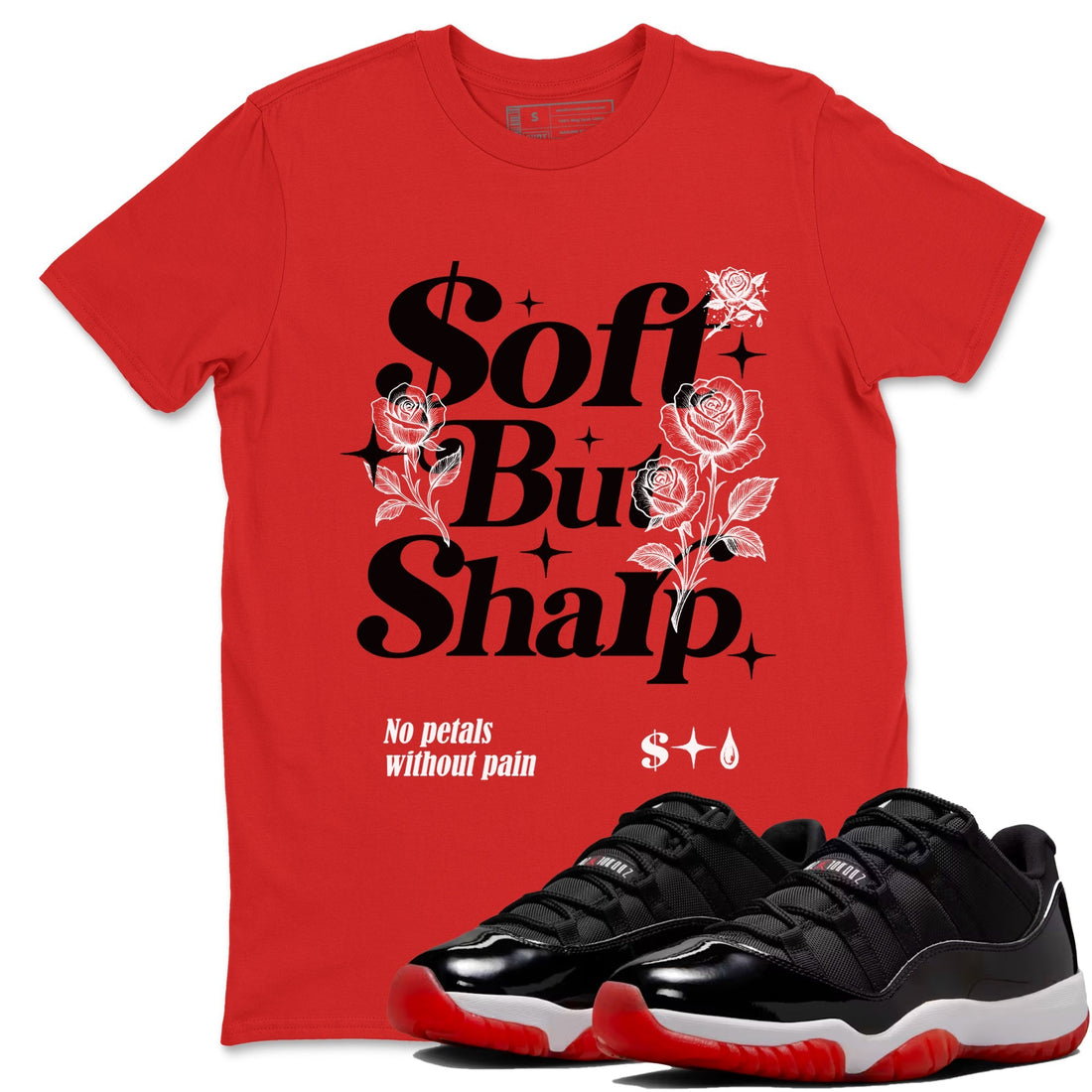 Soft but Sharp Sneaker Tees - Air Jordan 11 Bred