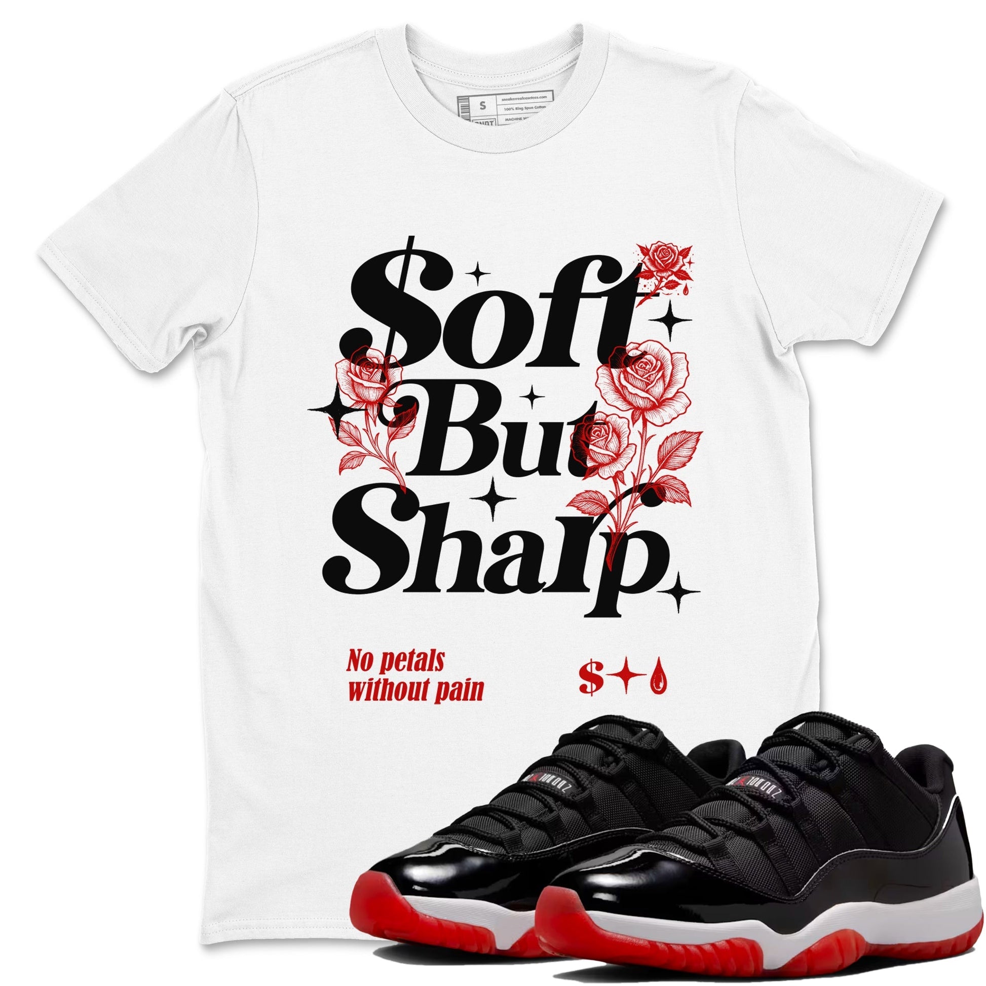 Soft but Sharp Sneaker Tees - Air Jordan 11 Bred