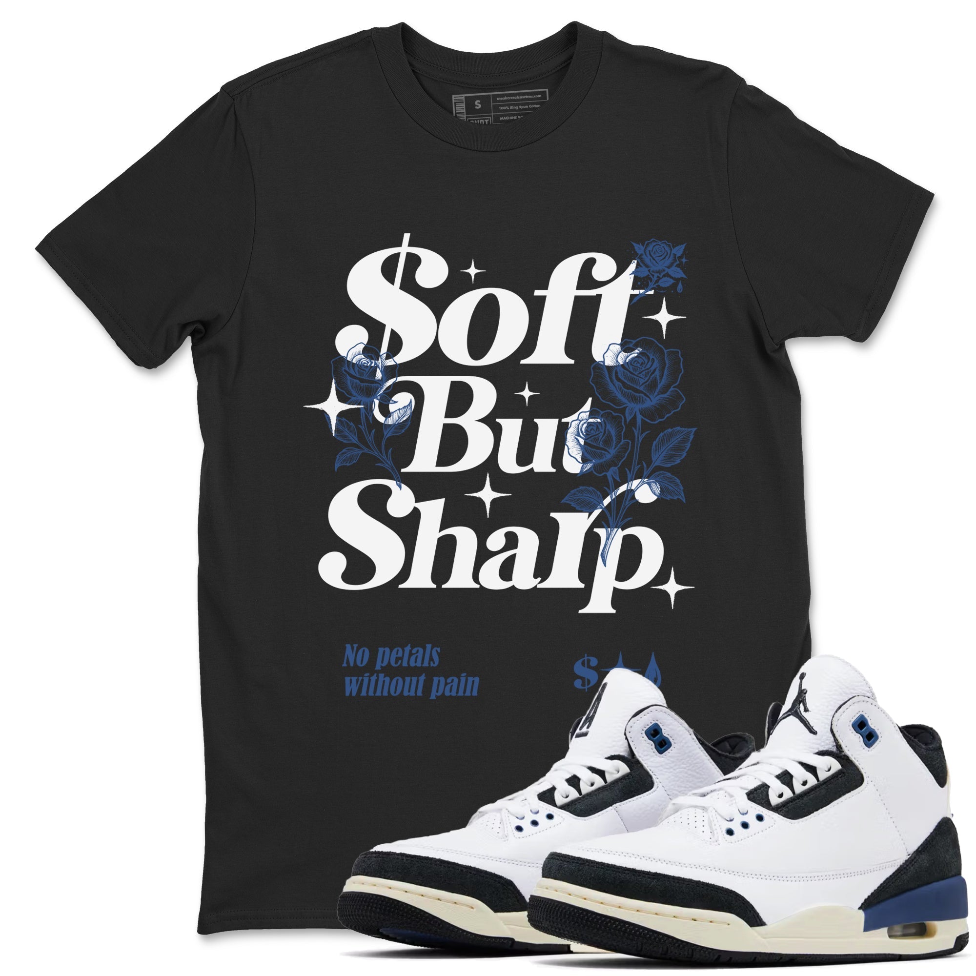 Soft but Sharp Sneaker Tees - Air Jordan 3 A Ma Maniere x Diffused Blue