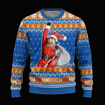 Son Goku Dragon Ball Anime Ugly Christmas Sweater Xmas Gift ? Usalast