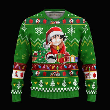 Son Goku Ugly Christmas Sweater And 3D Hoodie Dragon Ball Xmas Gift ? Usalast