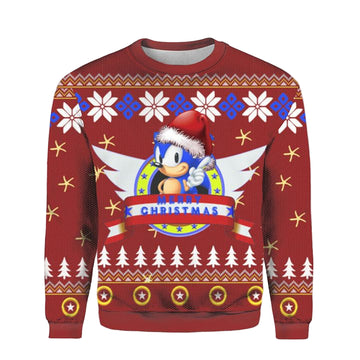 Sonic the Hedgehog Merry Christmas 2022 gift Ugly 3D Sweater ? Usalast