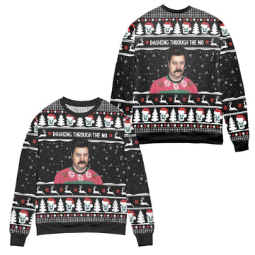 Sooshi Mango Dashing Through The No Ugly Christmas Sweater ? Black ? Usalast