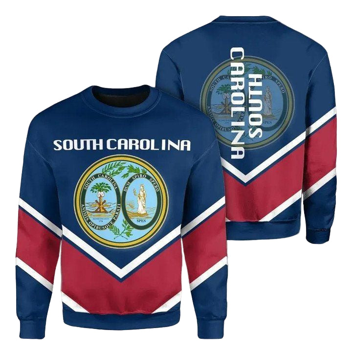 South Carolina Coat Of Arms Sweater Lucian Style J5W ? Usalast