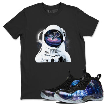 Space Discovery Sneaker Tees - Air Foamposite One Galaxy