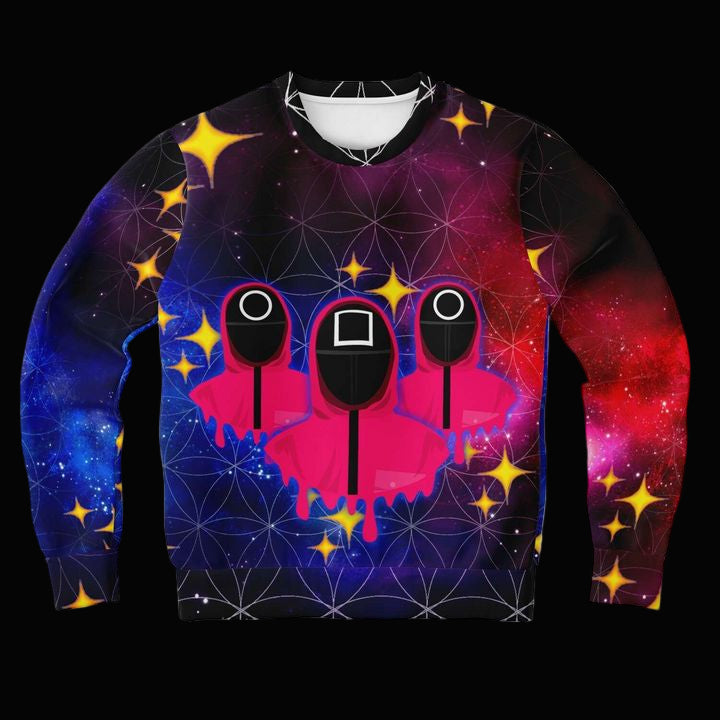 Space Squid 2022 Design 3d Ugly Christmas Sweater ? Usalast