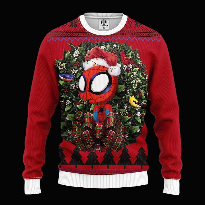Spiderman Noel Mc Ugly Christmas Sweater Thanksgiving Gift ? Usalast