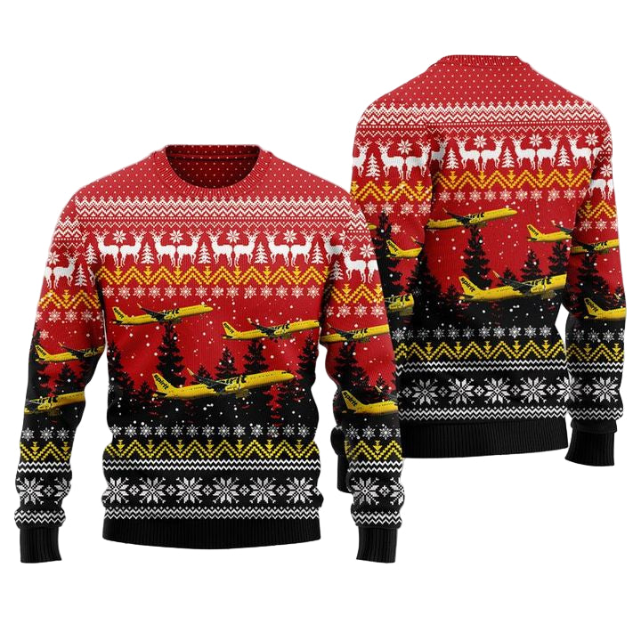 Spirit Airlines Airbus A319 3D Sweater ? Usalast