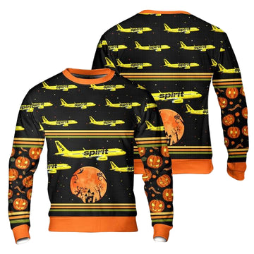 Spirit Airlines Halloween 3D Printed Sweatshirt ? Usalast