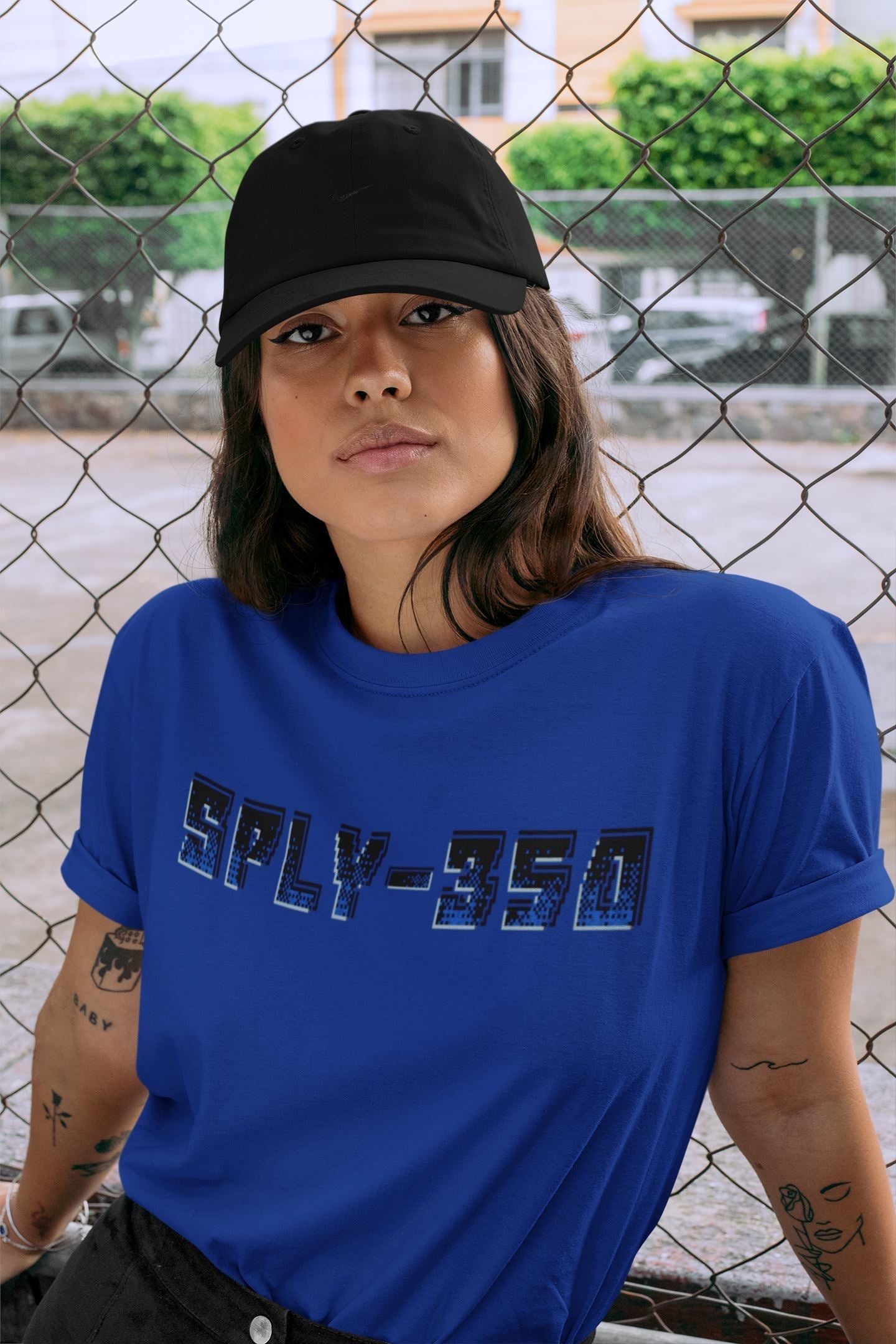 SPLY350 Unisex Tops - Yeezy 350 Dazzling Blue