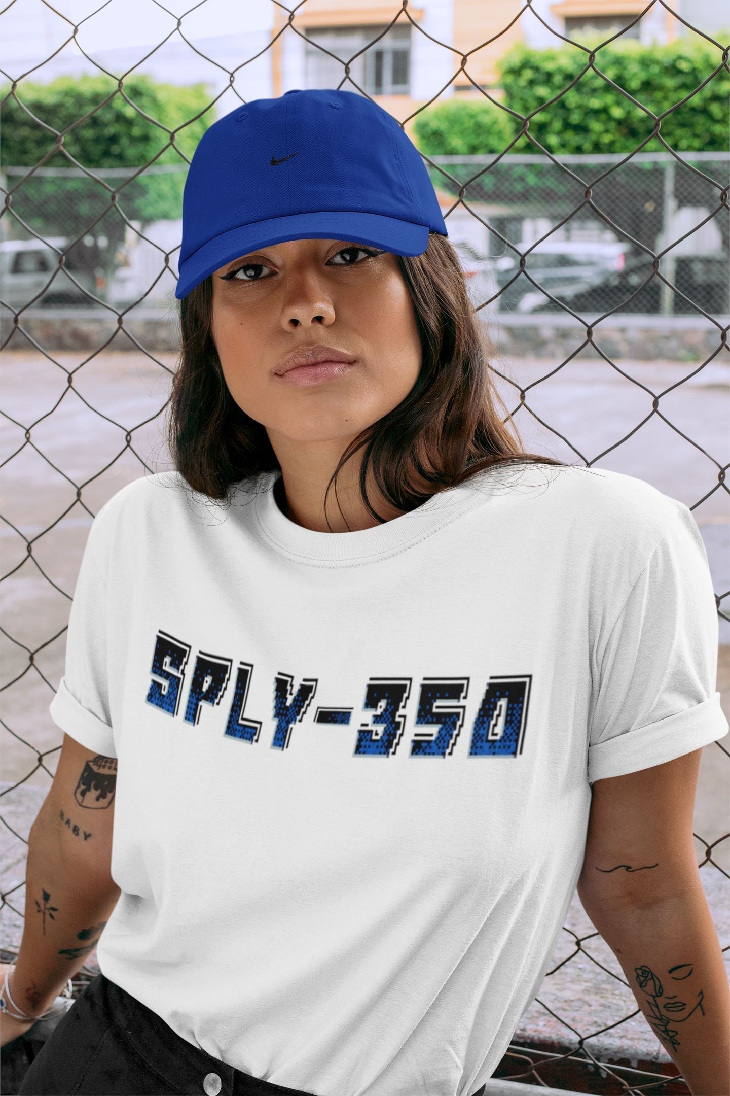 SPLY350 Unisex Tops - Yeezy 350 Dazzling Blue