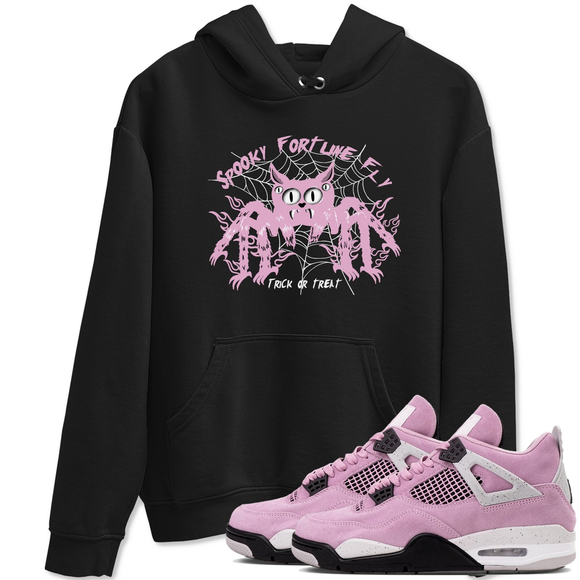 Spooky Fortune Fly Sneaker Tees - Air Jordan 4 Orchid