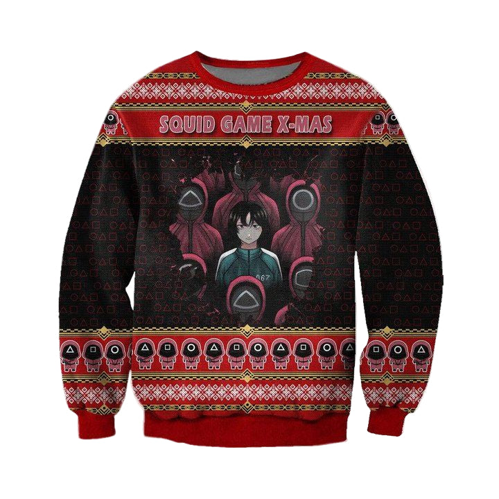 Squid Game X-Mas Christmas Sweater ? Usalast