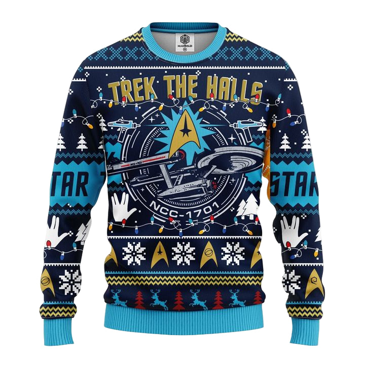 Star Trek 3D Ugly Christmas Sweater Amazing Gift Idea Thanksgiving Gift ? Usalast