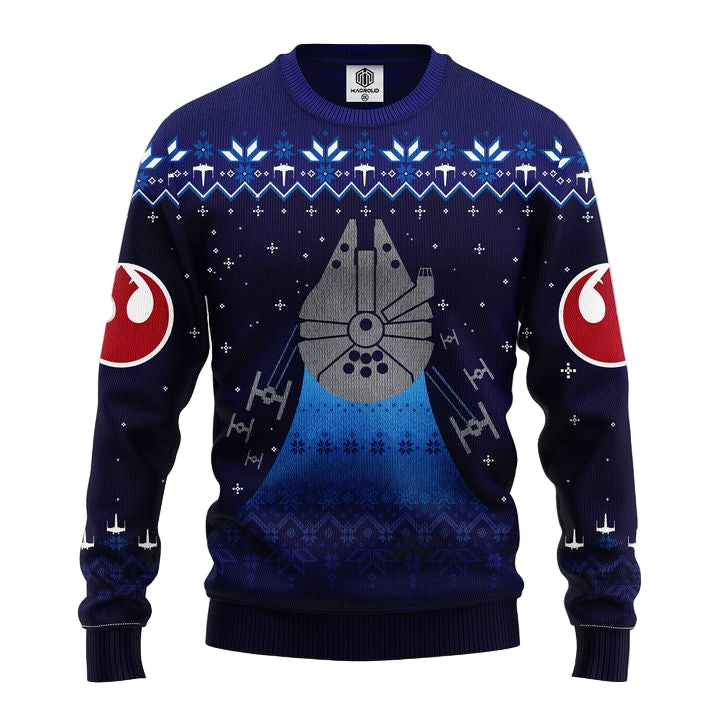 Star Wars Blue Navi Winter Ugly Sweater Amazing Gift Idea Thanksgiving Gift ? Usalast
