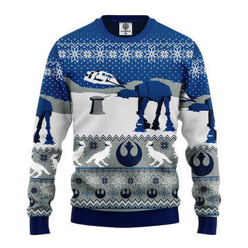 Star Wars Blue Winter Ugly Christmas Sweater Amazing Gift Idea Thanksgiving Gift ? Usalast