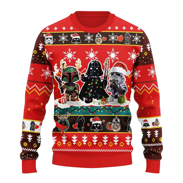 Star Wars Chibi Ugly Christmas Sweater Amazing Gift Idea Thanksgiving Gift ? Usalast
