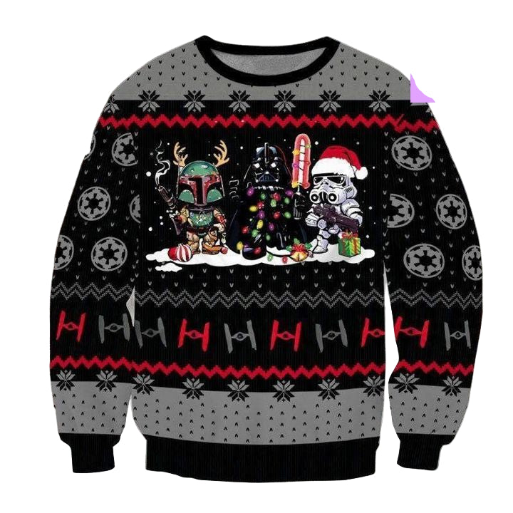 Star Wars Chibi Xmas 3d Ugly Christmas Sweater ? Usalast