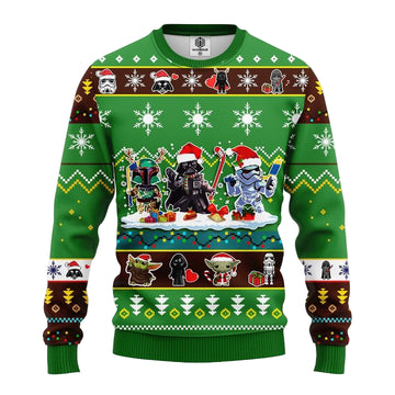Star Wars Cute Ugly Christmas Sweater Green 1 Amazing Gift Idea Thanksgiving Gift ? Usalast